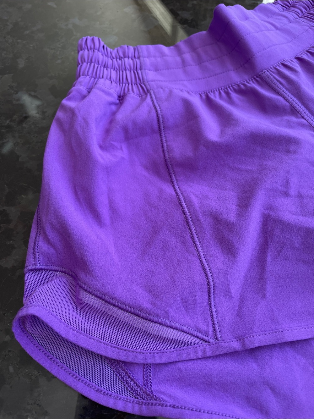 lululemon athletica Purple Hottie Hot Shorts - Picture 3 of 7
